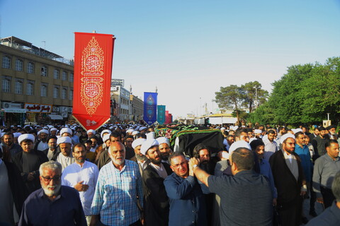 تصاویر / مراسم تشییع استاد حشمت‌پور