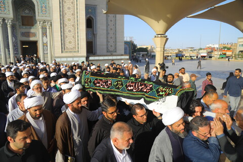 تصاویر / مراسم تشییع استاد حشمت‌پور