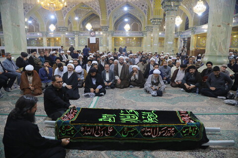 تصاویر / مراسم تشییع استاد حشمت‌پور