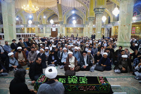 تصاویر / مراسم تشییع استاد حشمت‌پور