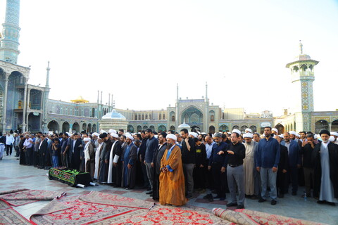 تصاویر / مراسم تشییع استاد حشمت‌پور