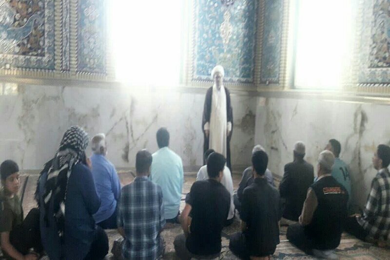 اردوی زیارتی یکروزه مسجدیهای هرسین به مناسبت دهه کرامت+عکس