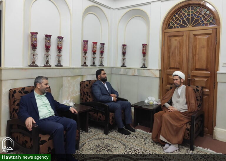 دیدار مدیرکل آرد و نان شرکت بازرگانی دولتی ایران با مدیر عالی حرم مطهر بانوی کرامت