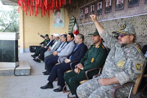 تصاویر /مراسم صبحگاه اقتدار در تیپ ۸۲ سپاه صاحب الامر(عج) استان قزوین برگزار شد.