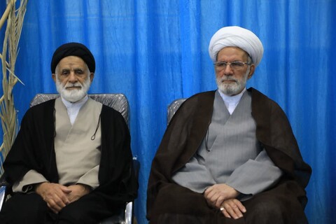 دیدار جمعی از شورای عالی حوزه علمیه خراسان با طلاب برادران شهرستان بیرجند