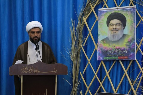 دیدار جمعی از شورای عالی حوزه علمیه خراسان با طلاب برادران شهرستان بیرجند