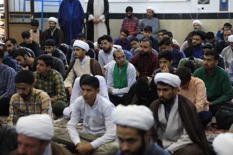 دیدار جمعی از شورای عالی حوزه علمیه خراسان با طلاب برادران شهرستان بیرجند