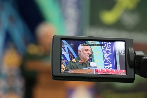 تصاویر/ سخنرانی تولیت آستان قدس رضوی در جمع کارکنان سپاه انصار الرضا(ع)