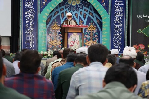 تصاویر/ سخنرانی تولیت آستان قدس رضوی در جمع کارکنان سپاه انصار الرضا(ع)