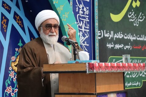 تصاویر/ سخنرانی تولیت آستان قدس رضوی در جمع کارکنان سپاه انصار الرضا(ع)