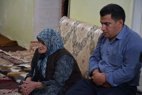 تصاویر/ دیدار امام جمعه شهرستان خوی با خانواده معظم شهدا