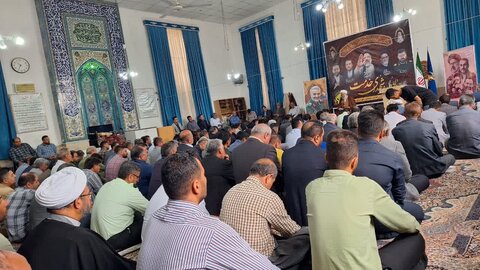 تصاویر/ مراسم گرامیداشت یاد و خاطره شهدای خدمت در نقده