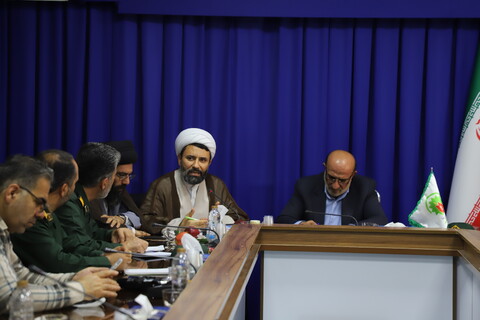 تصاویر/اولین نشست هم اندیشی برگزاری کنگره شهدای روحانی  کردستان