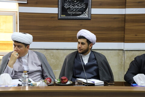 تصاویر/اولین نشست هم اندیشی برگزاری کنگره شهدای روحانی  کردستان