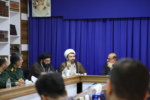 تصاویر/اولین نشست هم اندیشی برگزاری کنگره شهدای روحانی  کردستان