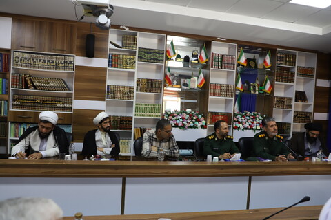 تصاویر/اولین نشست هم اندیشی برگزاری کنگره شهدای روحانی  کردستان