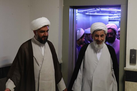 دیدار جمعی از شورای عالی حوزه علمیه خراسان با روحانیون و مبلغین بیرجند