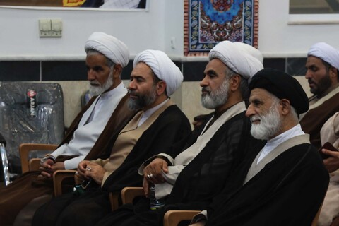 دیدار جمعی از شورای عالی حوزه علمیه خراسان با روحانیون و مبلغین بیرجند
