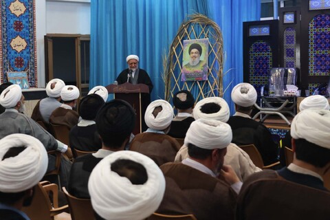 دیدار جمعی از شورای عالی حوزه علمیه خراسان با روحانیون و مبلغین بیرجند