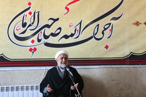 بازدید حجت الاسلام و المسلمین حق پناه از مدرسه علمیه زهان