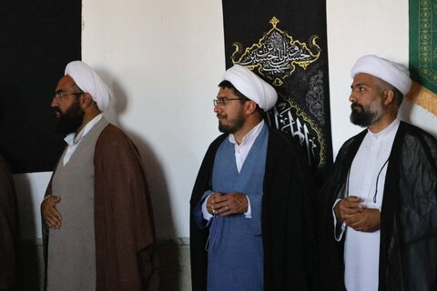 بازدید حجت الاسلام و المسلمین حق پناه از مدرسه علمیه زهان