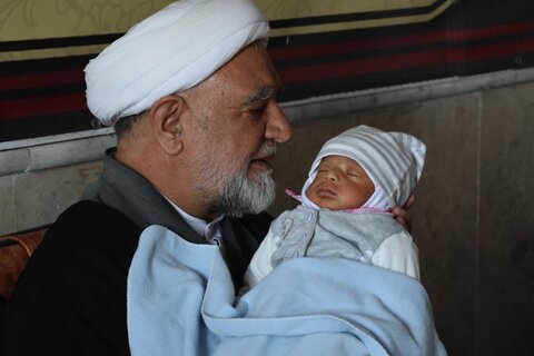 بازدید حجت الاسلام و المسلمین حق پناه از مدرسه علمیه زهان