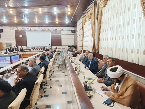 تصاویر/ جلسه افتتاحیه نمایشگاه تخصصی "پیچک انحراف" در سراب