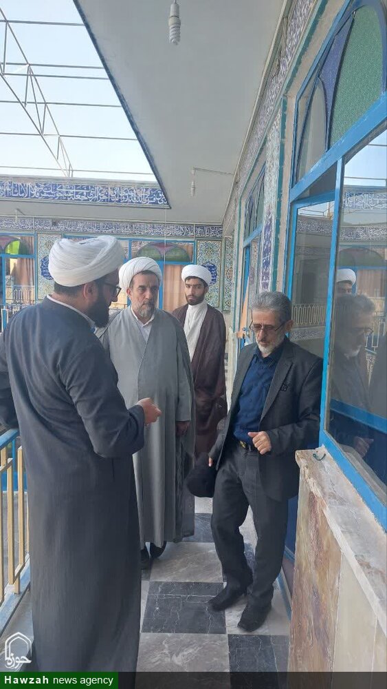 بازدید جانشین مدیر حوزه علمیه اصفهان از مدرسه علمیه امام حسین(ع) شهرضا + عکس