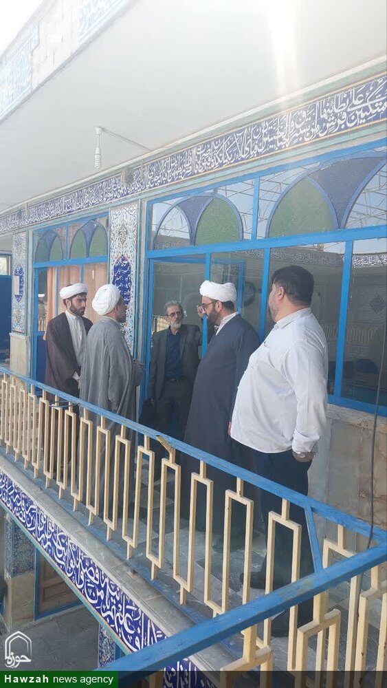 بازدید جانشین مدیر حوزه علمیه اصفهان از مدرسه علمیه امام حسین(ع) شهرضا + عکس