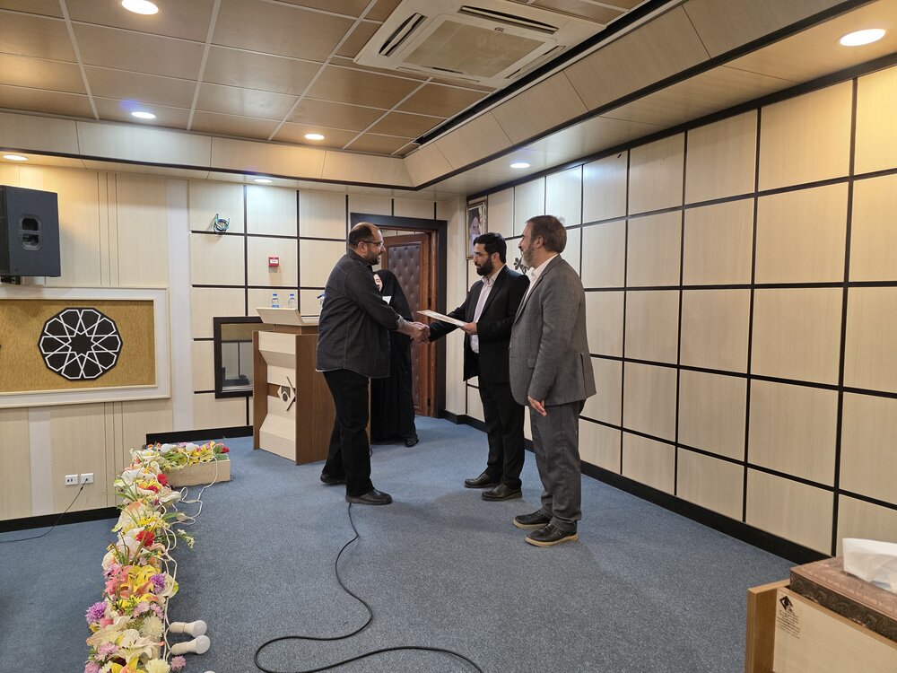 اختتامیه دوره اموزشی هوش مصنوعی و صوت و تصویر