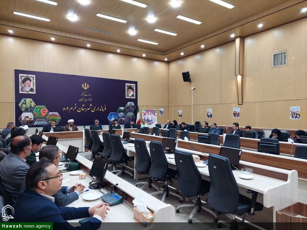 تصاویر/ جلسه هماهنگی مراسمات سالگرد شهید رئیسی و همراهانش در خرمدره