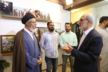 تصاویر/ بازدید رئیس شورای علمای شیعه بنگلادش و دبیرکل تنظیم‌المکاتب هند از خبرگزاری حوزه