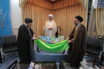 مراسم رونمایی از تالیفات نماینده طلاب و فضلای ساری برگزار شد