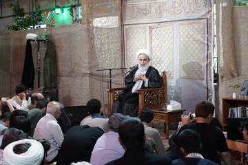 تصاویر/ یادواره شهدا در مدرسه علمیه آیت الله بهجت (ره)