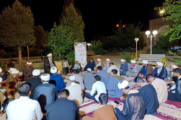 تصاویر/ دیدار دبیر شورای عالی حوزه های علمیه خراسان با مبلغین و طلاب خضری دشت بیاض