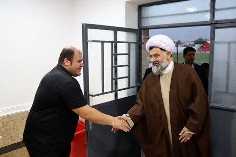 تصاویر/ امام جمعه خورموج در جمع ورزشکاران