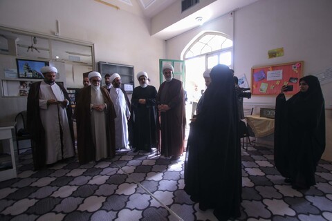 بازدید شورای عالی حوزه علمیه خراسان از مدرسه علمیه نرجس بیرجند