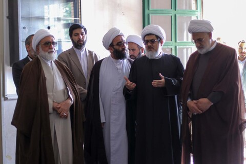 بازدید شورای عالی حوزه علمیه خراسان از مدرسه علمیه نرجس بیرجند