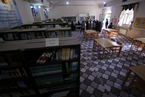 بازدید شورای عالی حوزه علمیه خراسان از مدرسه علمیه نرجس بیرجند