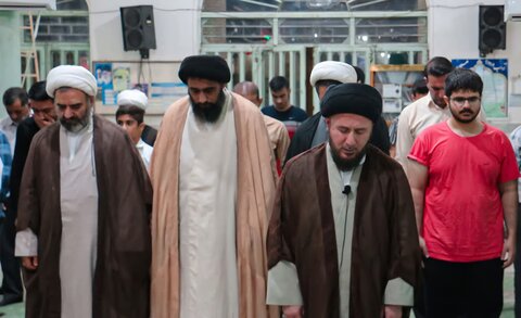 تصاویر/ اجرای طرح قرارگاه ملی مساجد در اندیمشک با حضور امام جمعه شهرستان
