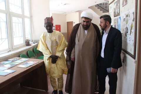 تصاویر / دیدار یکی از علمای شیعه کشور کامرون با مدیر حوزه علمیه استان قزوین