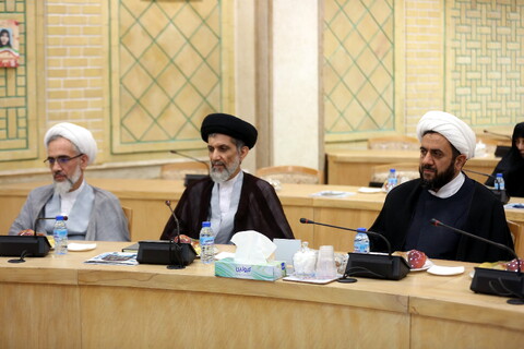 تصاویر/ بازدید آیت الله اعرافی از جامعه الزهرا (س)