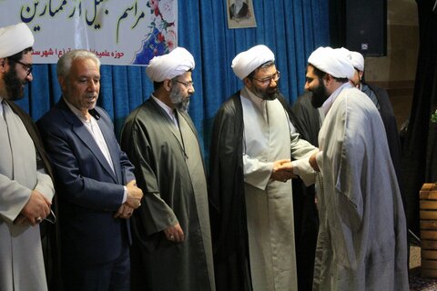 تصاویر/ مراسم تجلیل از ممتازین تحصیلی مدرسه علمیه امام صادق (ع)شهرستان قروه