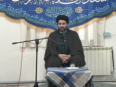 تصاویر/ حضور مدیر مرکز خدمات حوزه علمیه آذربایجان غربی در مدرسه علمیه نقده