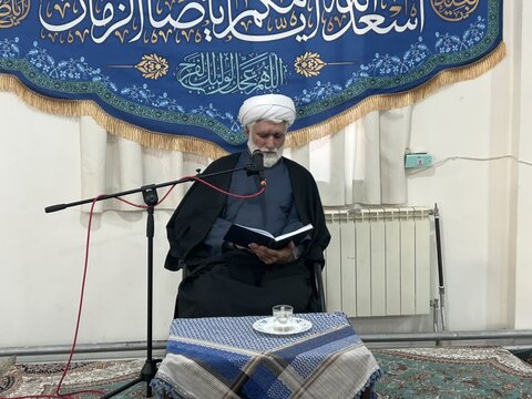 تصاویر/ حضور مدیر مرکز خدمات حوزه علمیه آذربایجان غربی در مدرسه علمیه نقده