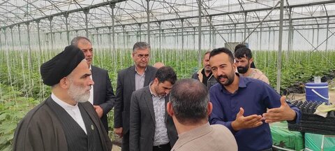 تصاویر/ بازدید امام جمعه سلماس از طرح های تولیدی این شهرستان