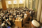 آية الله العظمى جوادي الآملي: "العلم والعقل والتهذيب" ثلاثية النجاة للحوزات العلمية والجامعات الإسلامية