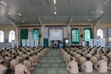 دوره معارف جنگ شهید صیاد شیرازی ویژه سربازان آغاز شد + عکس