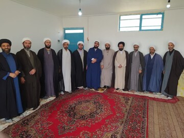 بازدید و سفر معاون تبلیغ حوزه علمیه اصفهان به فریدن+ تصاویر