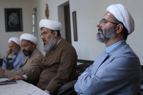 جلسه معاونین حوزه علمیه آیت الله آخوند (ره)